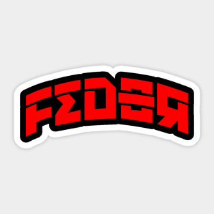 Fedor Emelianenko Sticker